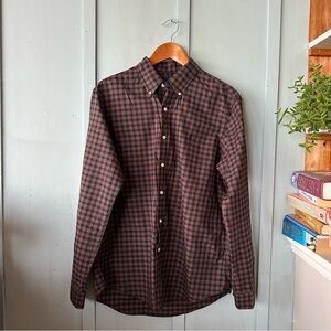 Ralph Lauren Black and Red Plaid Shirt